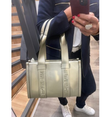 Cabas Miss Clover champagne