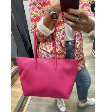 Cabas Lacoste rose